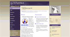 Desktop Screenshot of hazeldellbaptist.com
